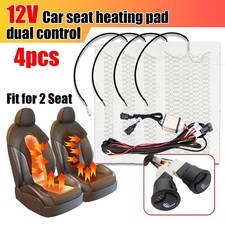 Universal 12v Car Seat Heater Kit Heating Pad 3-level Control Switch Fit 2 Seats Universal 12v Car Seat Heater Kit Heating Pad 3-level Control Switch Fit 2 Seats