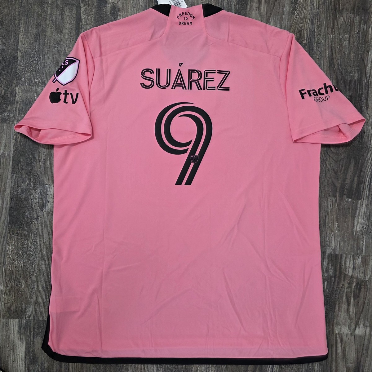 2024 Adidas Inter Miami FC Home Soccer Jersey Luis Suarez Men XXL