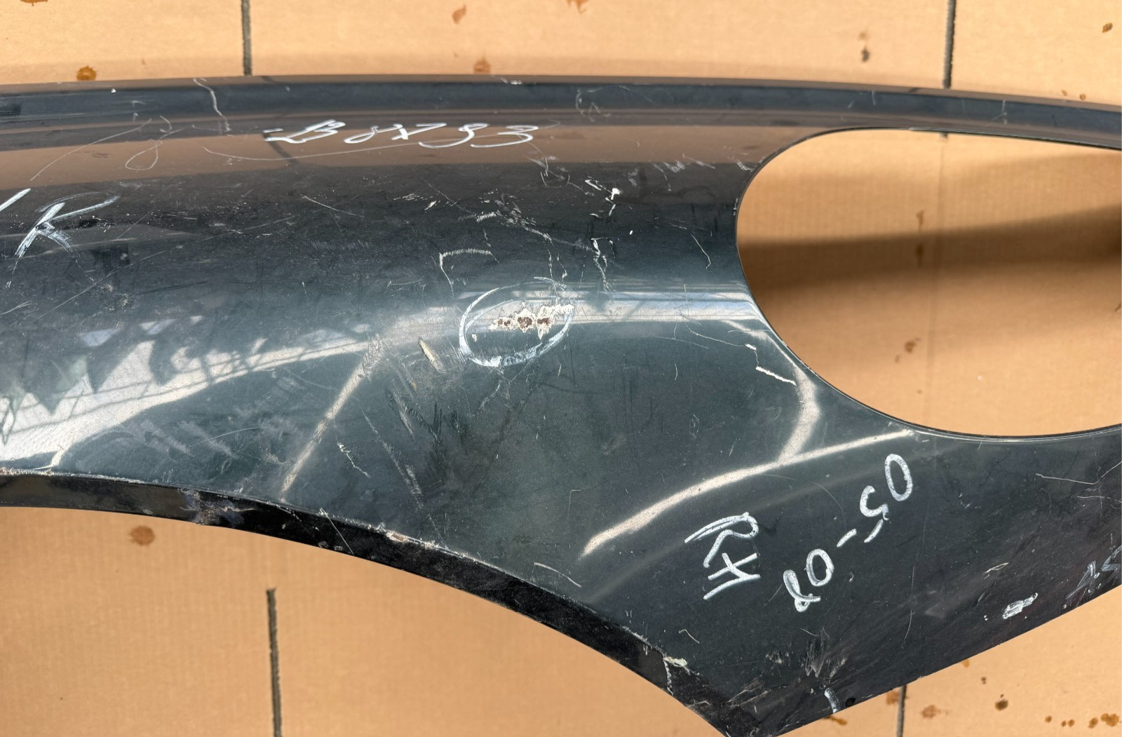 05 - 11 ASTON MARTIN DB9 DB-9 RIGHT PASSENGER SIDE FENDER 4G43-16006-AA OEM