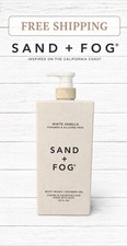 SAND + FOG "WHITE VANILLA" Body Wash & Shower Gel - Paraben Free! - JUMBO-32 Oz. 0.88 per gallon