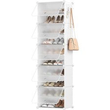 Schuhregal Schuhschrank Organizer Mehrfach sichtbar Bel&uuml;ftet Kunststoff