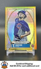 Yu Darvish 2021 Topps Gypsy Queen #105 Chrome Box Topper Gold #/50 Chicago Cubs