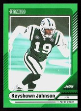2024 Donruss #151 Keyshawn Johnson Press Proof Green