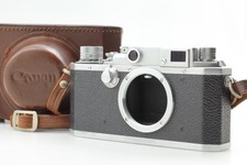  Overhauled  ALMOST MINT w/ Case Canon IIIA Rangefinder Film Camera Body JAPAN