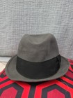 Royal Stetson Whippet Fedora 1950s Granite Gray Felt Hat Size 7 1/8 Vintage RARE — photo 2
