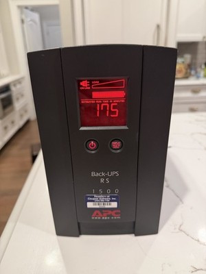 APC Back-UPS R S 1500 Battery Backup Includes Battery 2+ hours Works Great