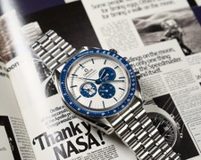Omega Speedmaster Silver Snoopy Award 50th Anniversary - 310.32.42.50.02.001