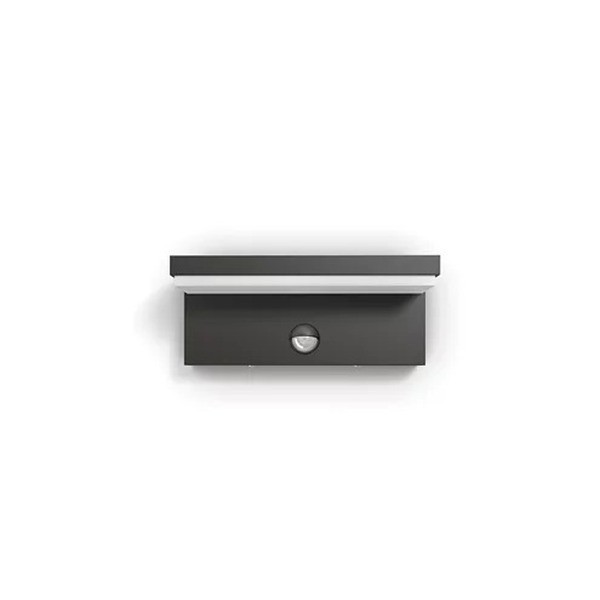 BUSTAN anthracite wall light with motion sensor IR/LED 2x 4.5W - Image 2