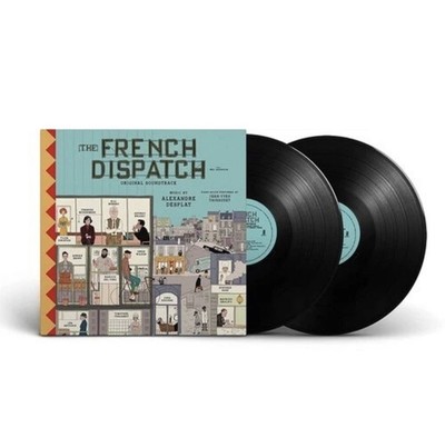 The French Dispatch Original Soundtrack Double Vinyl 2 LP - Alexandre Desplat