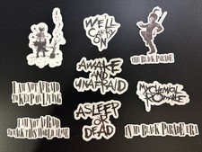 Handmade My Chemical Romance Black ParadeEra Temporary Press-On Tattoo Set
