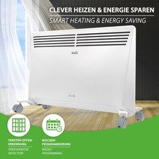 Convettore Stufetta Elettrica Radiatore Scaldino Riscaldamento 2000Watt