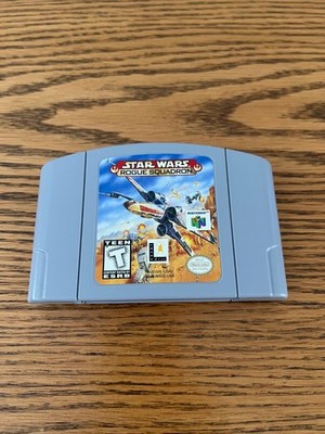 Nintendo 64 N64 Authentic Star Wars Rogue Squadron Cart Only MINT LABEL