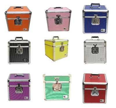 Neo Media 100 Capacity 12" LP Storage Case _ Huge Range of Colours