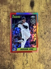 2025 Topps Chrome Update Jackson Jobe 1990 Anniversary #90CU-17 Tigers RC