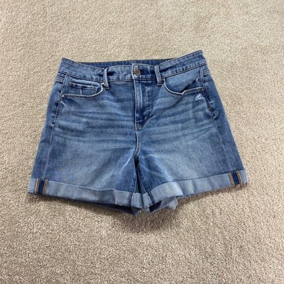 Banana Republic Factory Shorts Womens Size 6 Blue The 5 Short Denim Cuffed