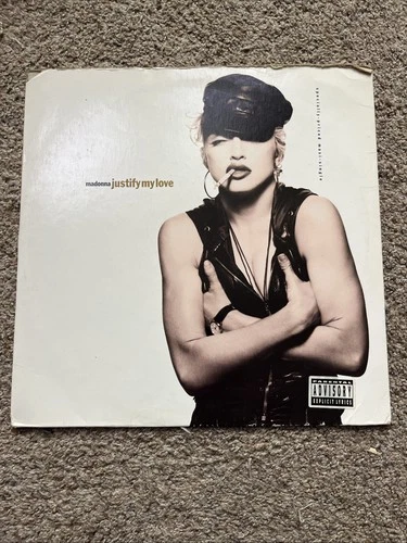 Madonna - Justify My Love 12"Vinyl Single Sire Records VG 1990