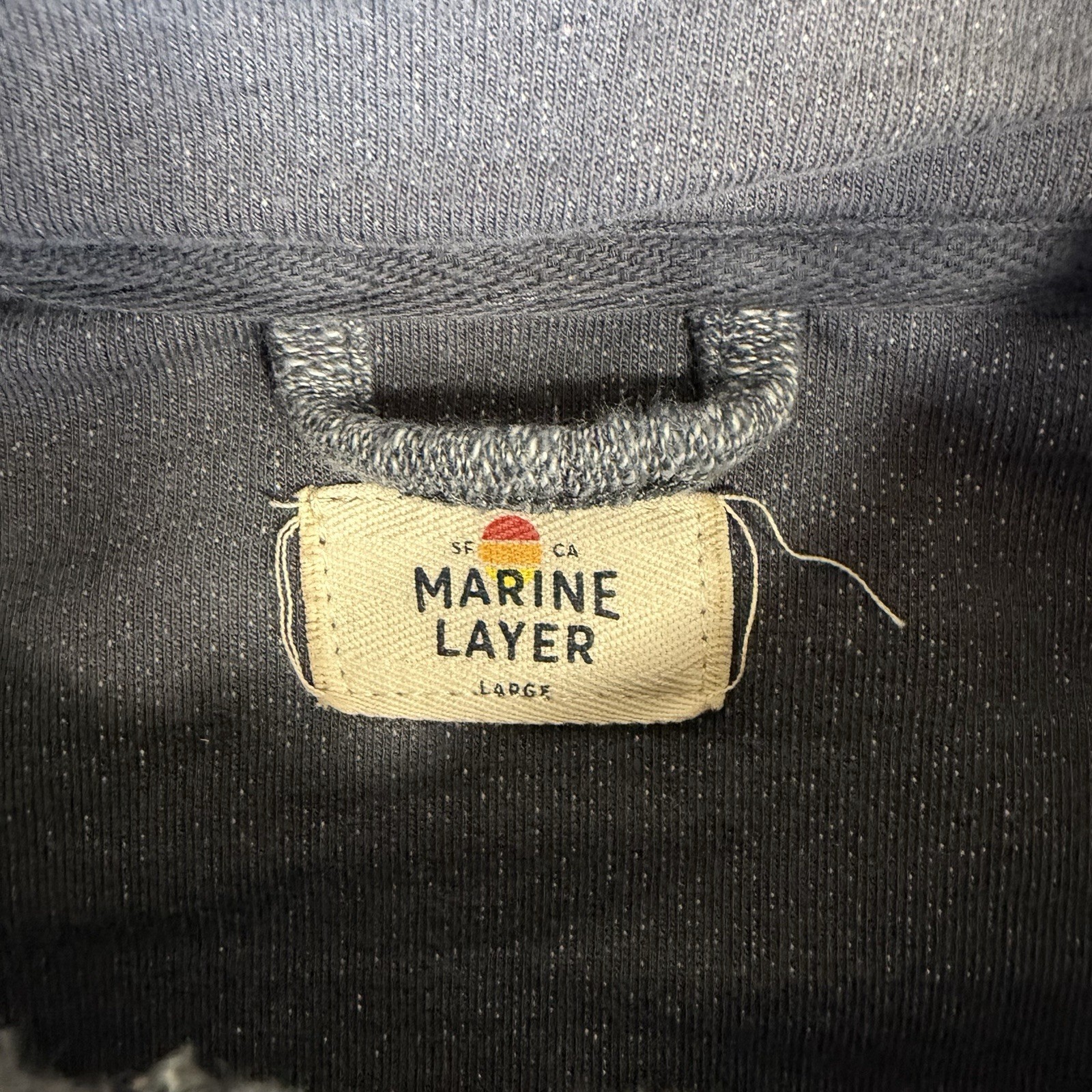 Marine Layer 1/4 Button Pullover Long Sleeve Men'… - image 4