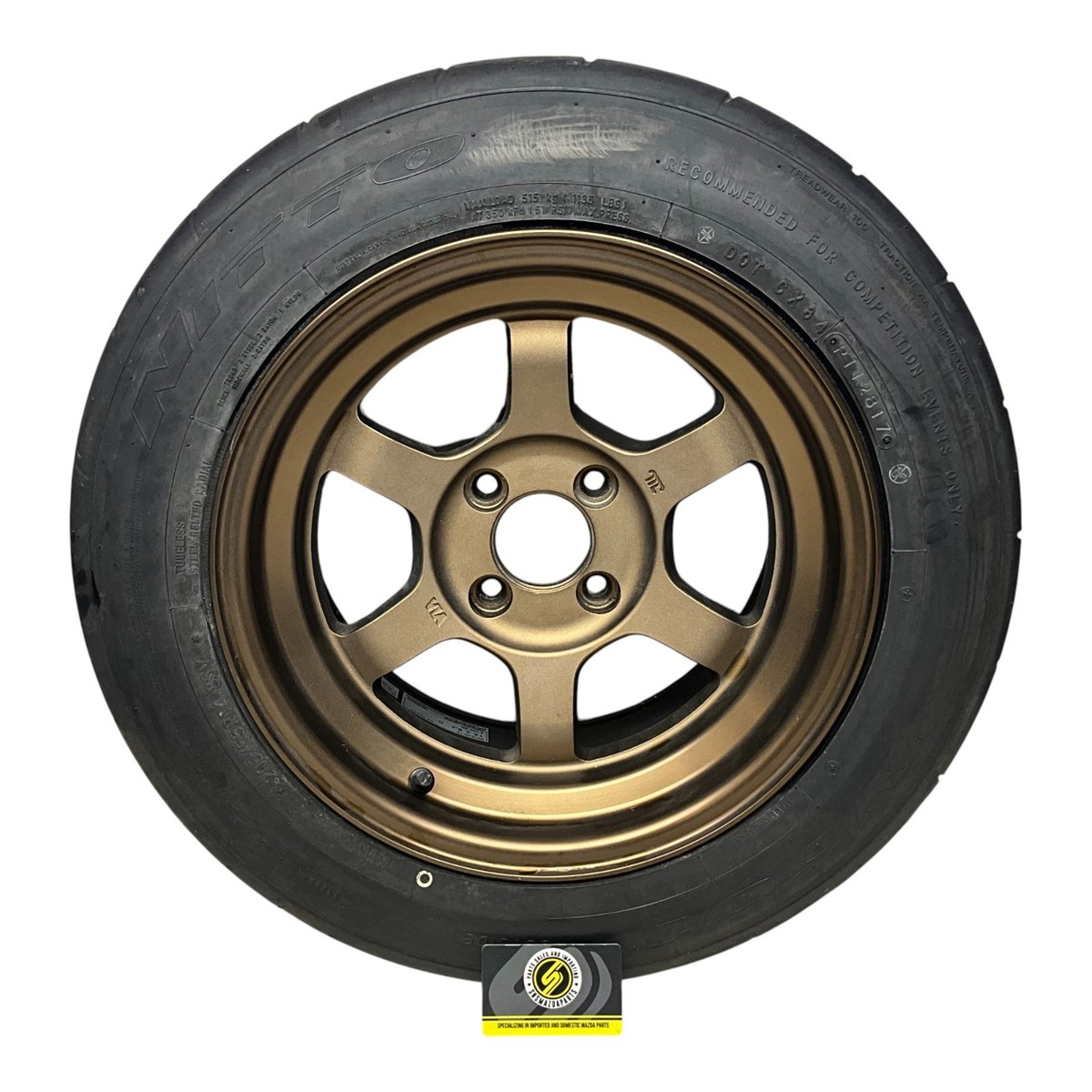 Rays Volk Racing TE37V 14x8+0 4x100 Miata MX5 Civic Fit Integra