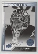 2017-18 Upper Deck Portraits Rookies Platinum Blue 6/25 Eric Comrie #P-104 h8p