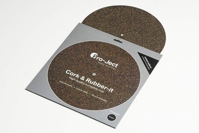 Pro-Ject Cork & Rubber it 3mm Plattentellerauflage Kork Gummi NEU