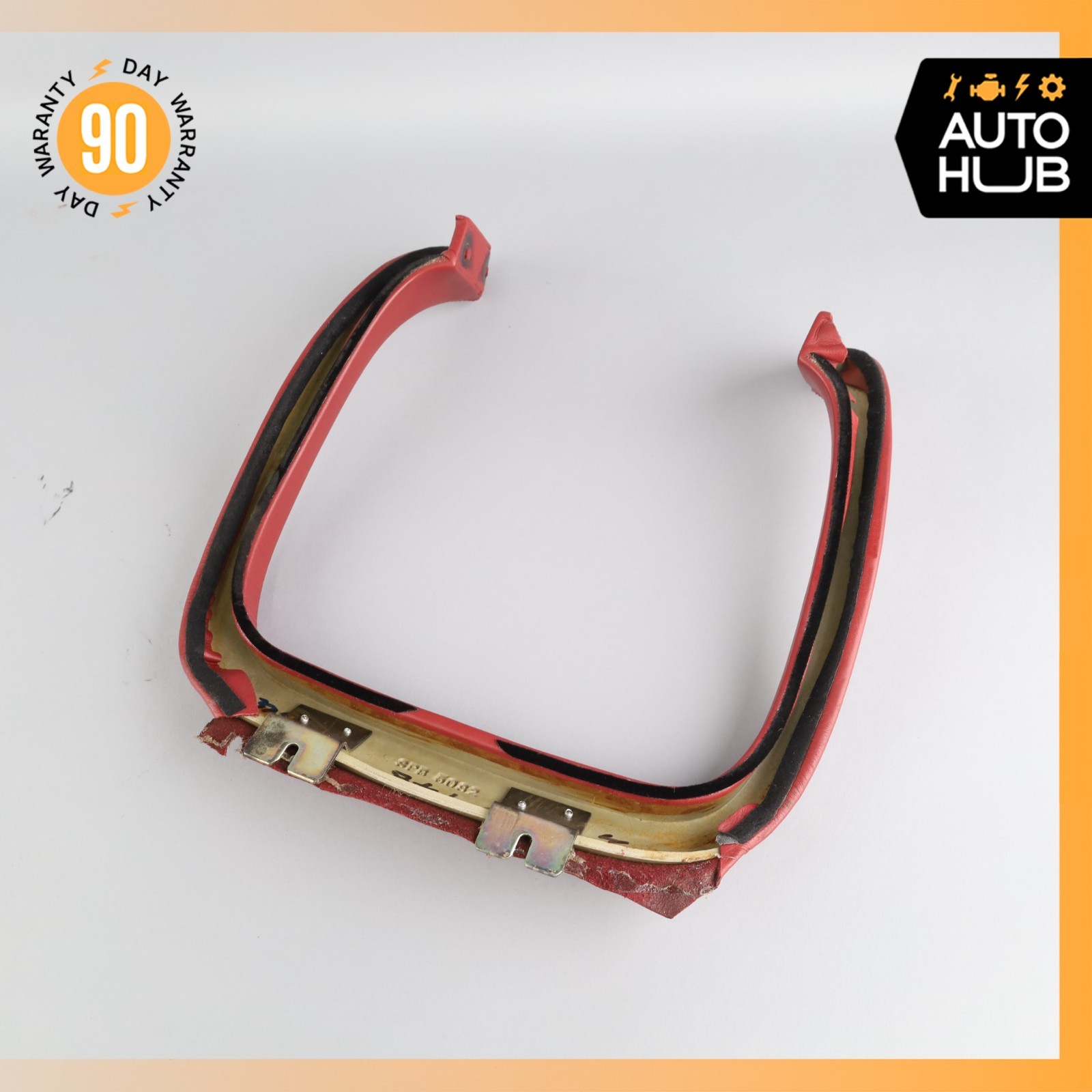 00-04 Aston Martin DB7 Front Center Console Trim Cover Red OEM 35k