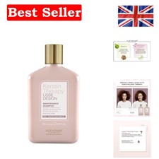 Image of Luxury 250ml Sulfate-Free Keratin Therapy Shampoo for Soft, Radiant Hair