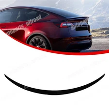 Gloss Black Sport Trunk Wing Spoiler Fits For 2020-2024 Tesla Model Y