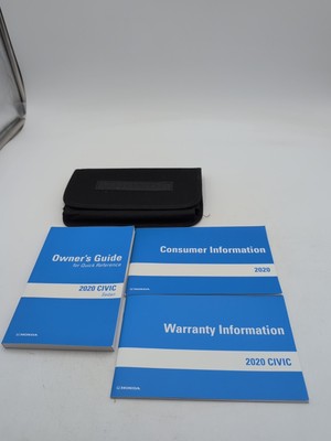 2020 HONDA CIVIC SEDAN OWNERS MANUAL OPERATORS USER GUIDE BOOK  OEM