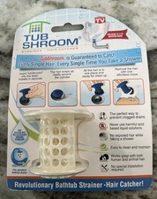 Tubshroom Tub Drain Protector Brand New NIP White 2017 Juka Innovations