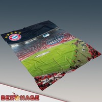 Fc Bayern MüNchen Decke Allianz Arena 150X200Cm Kuscheldecke Wohndecke FußBall