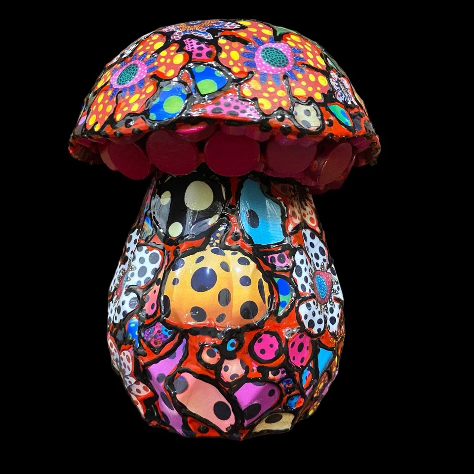 Sculpture Yayoi Kusama Art Handmade Statue - Image 3 of 4