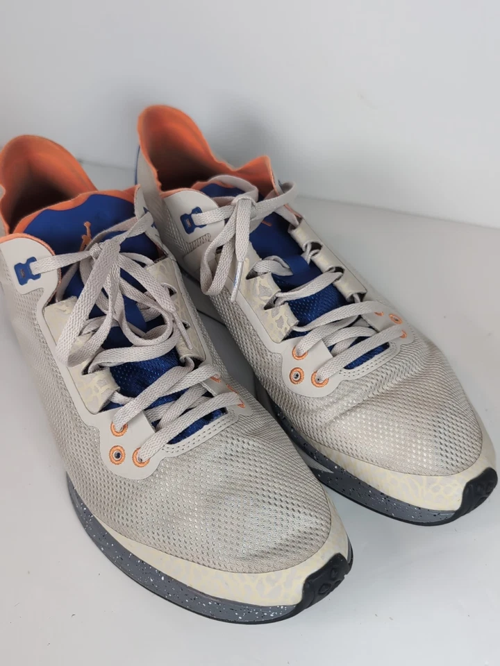 Jordan 88 Racer "Mowabb" Abedul/Juego Royal-Bright Mandarín Para Hombres Talla 11.5 EE. UU. Foto 3 de 4