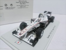 Spark 1:43 Sauber F1 racing car model Sauber C29 Japan GP 2010 box cracking 