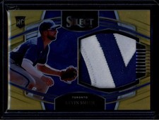 2022 Select Horizontal Rookie Jumbo Swatch Gold 10 Kevin Smith Rookie Patch 4/10