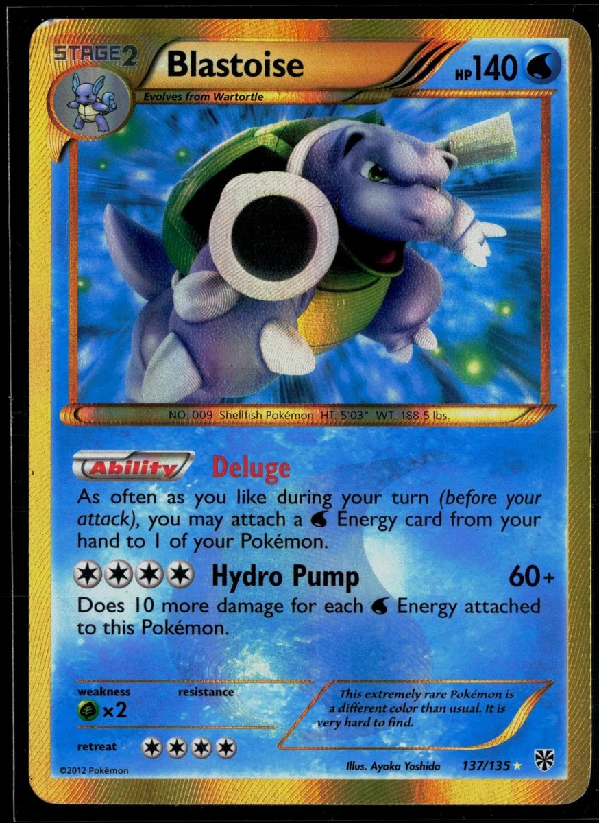 Blastoise Pokmon TCG Plasma Storm Secret Rare Individual Collectible Card  Game Cards for sale | eBay