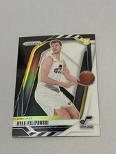 2024-25 Panini Prizm Black and White Prizm China SSP Kyle Filipowski RC Jazz