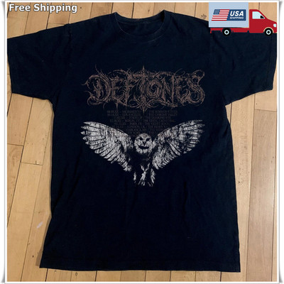Deftones Vintage Diamond Eyes Tour T-shirt, Unisex Black T-shirt, Size S-5XL