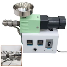 Single Screw Filament Extruder 3D Printing Plastic Extrusion Processing Machine