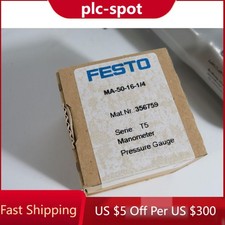 US FREE TAX New FESTO Lfr-3/8-D-Midi 159582 Filter Regulator 16 Bar 230Psi W/