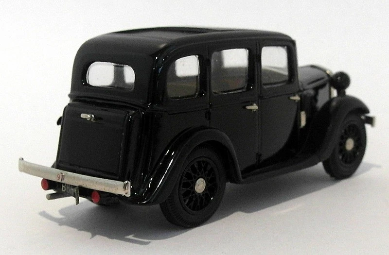 Crossway Models 1/43 Scale CS05 - 1934 Wolseley 9 - Black - Image 3 of 4