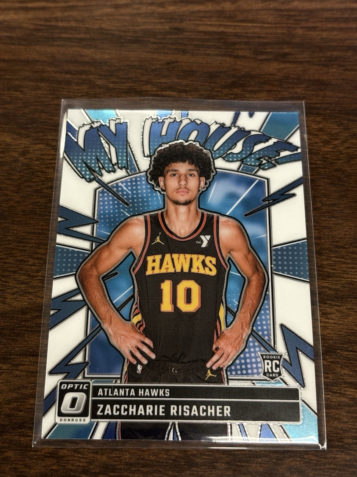 2024-25 Panini Donruss Optic - My House Zaccharie Risacher #13 (RC)