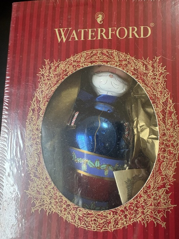 Waterford Holiday Heirloom Christmas Ornament MAJESTIC SANTA w/Box 130782 Ltd Ed