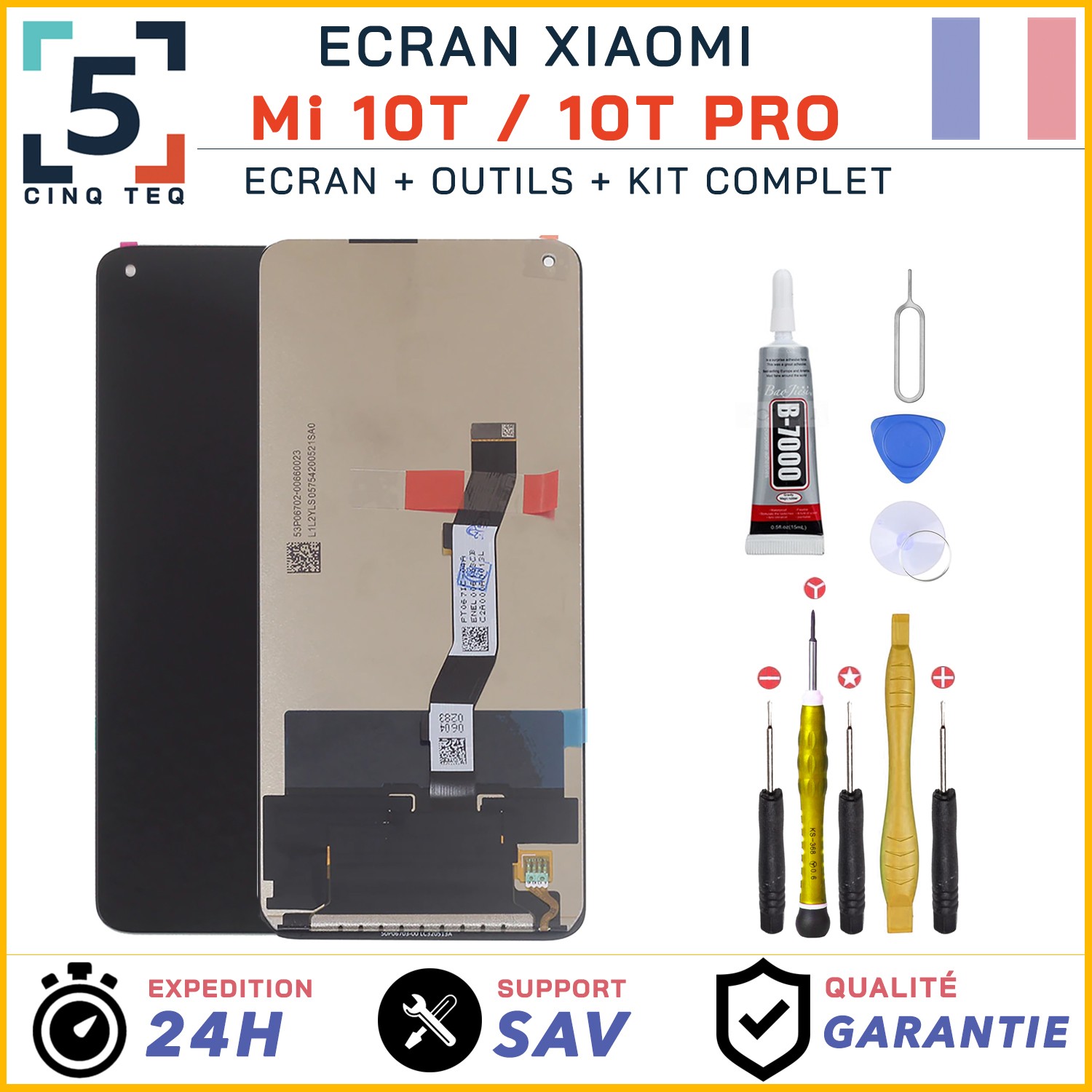 Écran Xiaomi Mi 10T Pro pour retrouver vos photos et vos vidéos de vacances sans fissures
