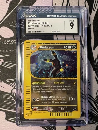 Umbreon Skyridge H30/H32 Holo CGC 9