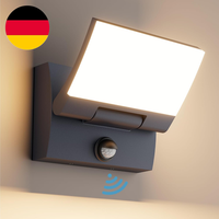 K-Bright 30W AußEnwandleuchte AußEnlampe Mit Bewegungsmelder, Led Wandleuchte In