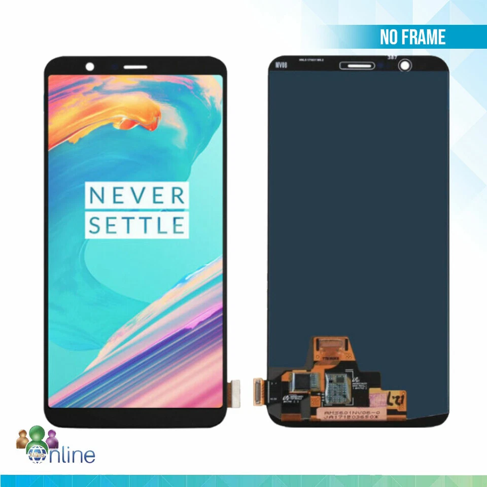 For OnePlus 5T 1+5T A5010 Replacement LCD Display Touch Screen Digitizer No Fram Foto 2 de 4