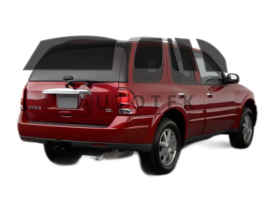 PreCut All Sides + Rear Window Film Any Tint Shade For Buick Rainier 2004-2007 - Image 2 of 4
