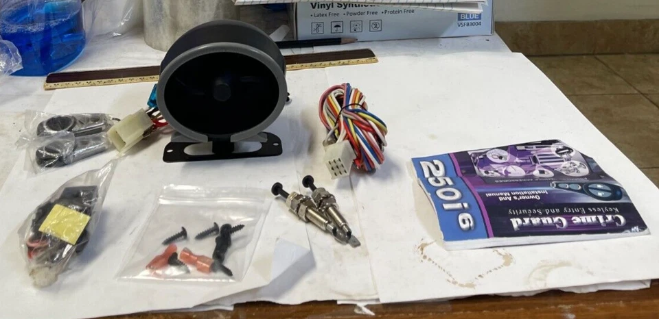 Omega Crime Guard CG-250i6 Car Alarm Keyless Entry & Security - Image 3 of 4