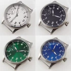 Pilot Watch Case Dial Sapphire Crystal for ETA 6497 ST 3600 Hand Winding Movt