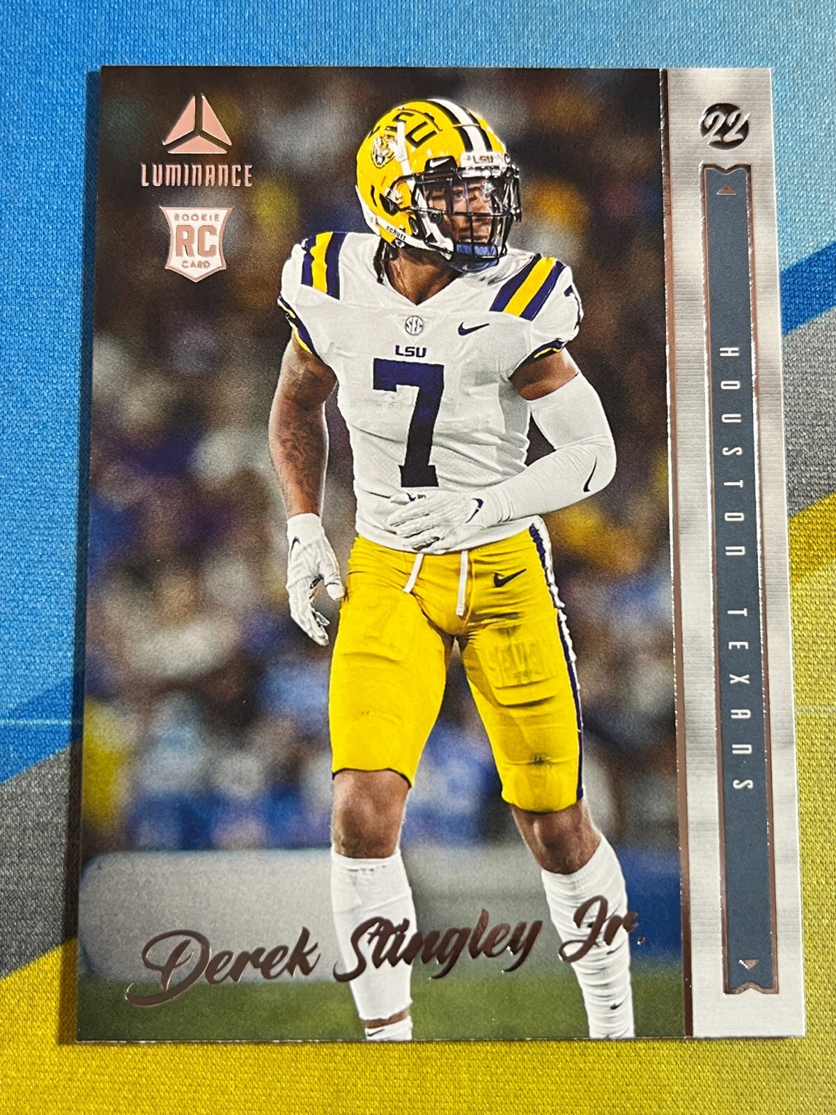 2022 Luminance DEREK STINGLEY JR Houston Texans Rookie #138